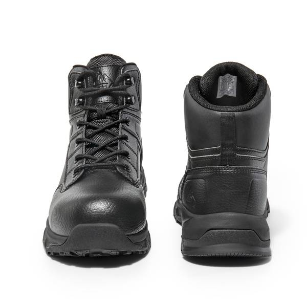 Men's Non-Slip Industrial Work Boots - BLACK - 4